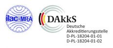 Logo der Deutsche Akkreditierungsstelle DAkks